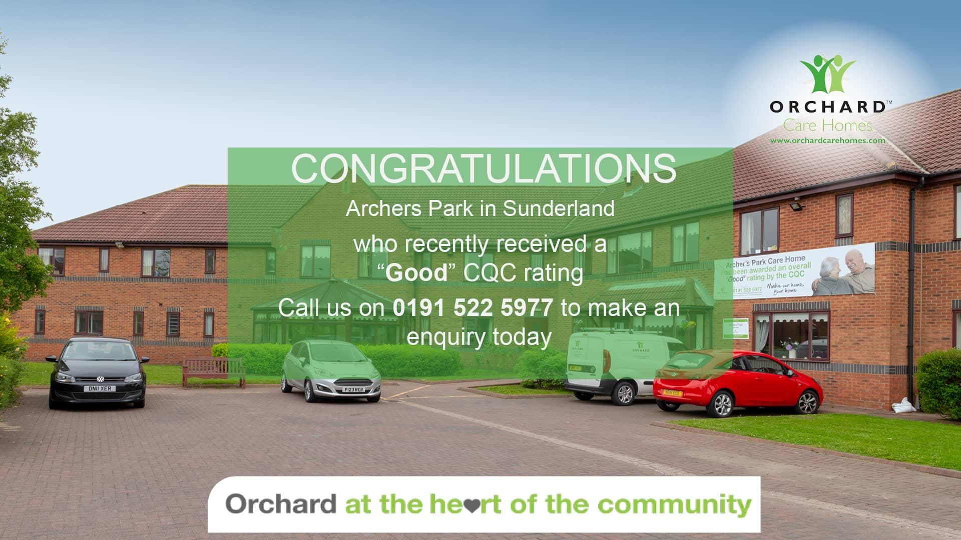 Archers Park Care Home, Farringdon Sunderland, Tyne & Wear